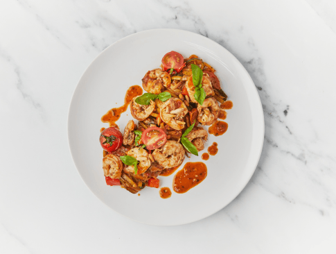 Shrimp Arrabiata