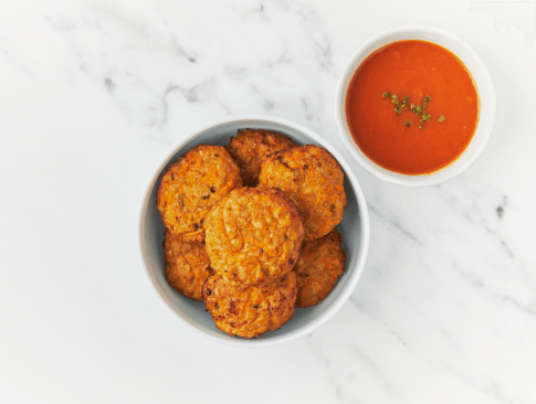 Sweet Potato Chicken Poppers